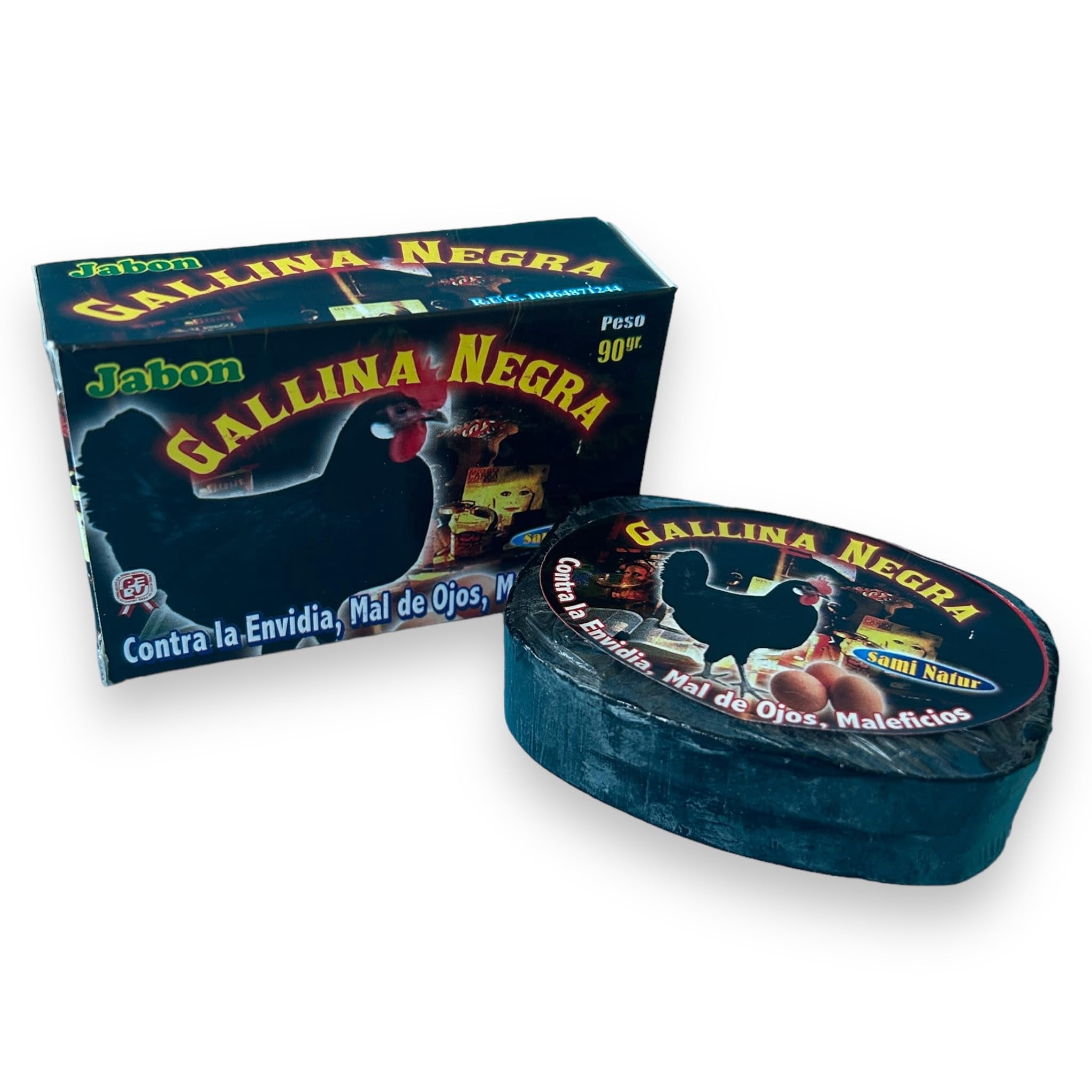 Jabon Gallina Negra (pollo HMF23 negro) Contra envidia, Aleja Hechizo y ...