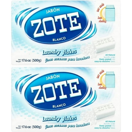 Jabon Zote Blanco Laundry Flakes Pack of 2