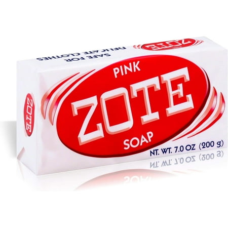Jabon Zote Rosa Laundry Soap 200g each Rosa/Pink Ropa Made in Mexico 25 pcs