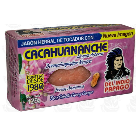 Jabon cacahuananache DEL INDIO PAPAGO