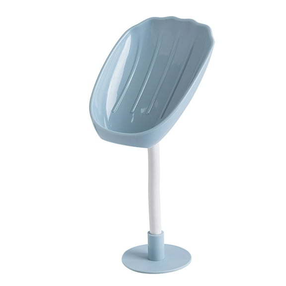 Jabonera con drenaje de agua para baño, escurridor, caja de almacenamiento para guardar jabón, jabonera giratoria