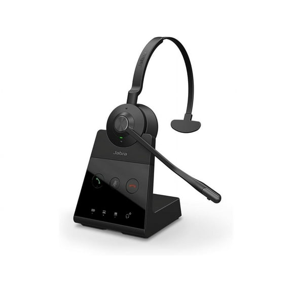 Pre-Owned Jabra 9653-553-125 Engage 65 SE Wireless Headset, Single-Ear( Mono) ,Advanced Noise-Cancelling Microphone- Black