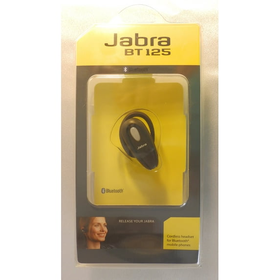 Jabra BT125 Bluetooth Headset (Black)