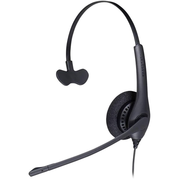 Jabra Biz 1500 QD (Quick Disconnect) Mono Wired Professional Headset - 1513-0157