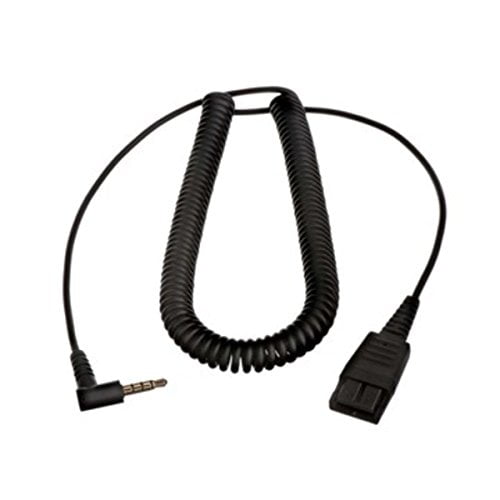 Jabra PC Cord - QD to 3.5 mm Jack coiled cord 8800-01-102