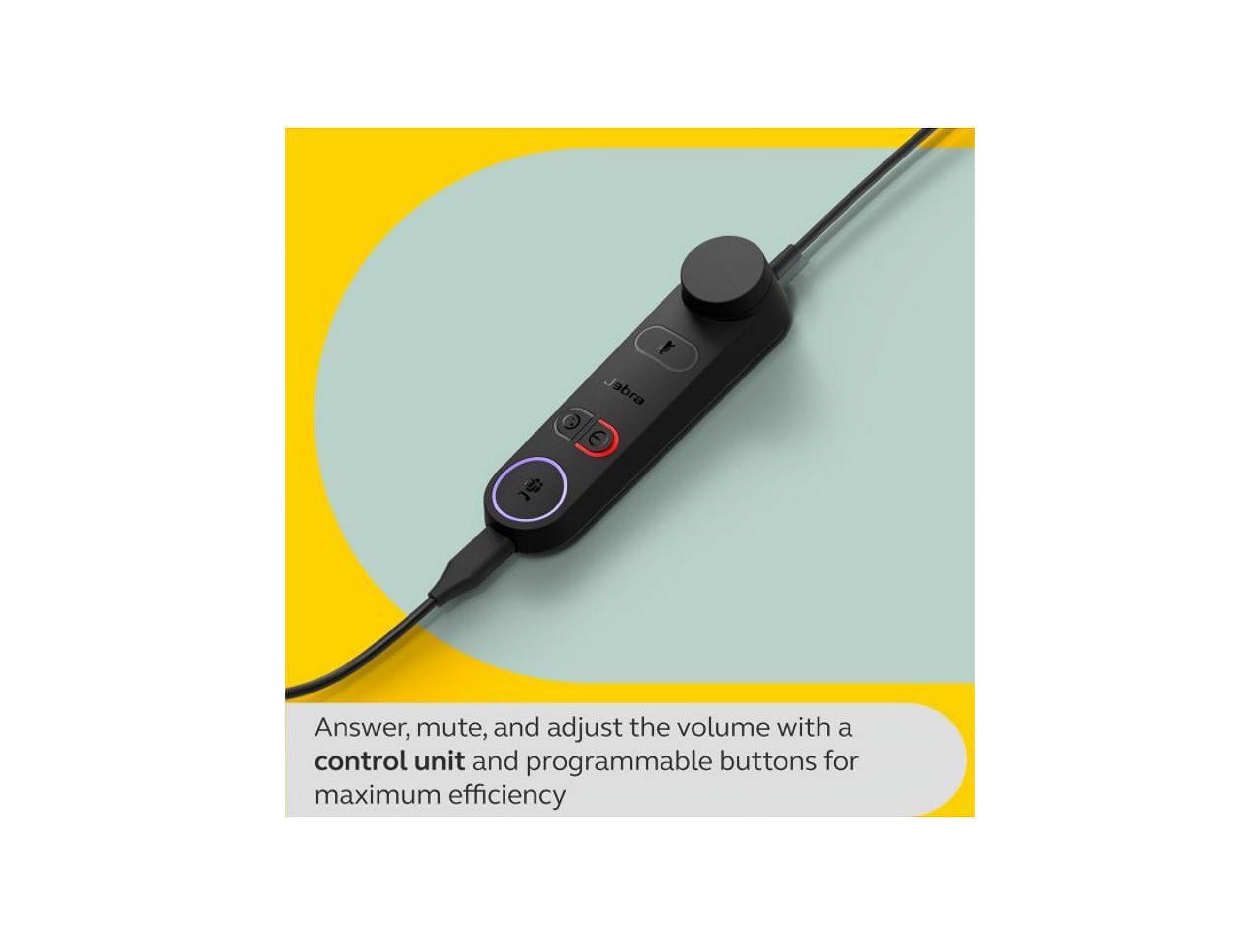 Coussinets De Rechange Pour Casque Jabra Engage 50 II Et Engage 40 Wird – En Cuir Protéiné Et Mousse Mémoire