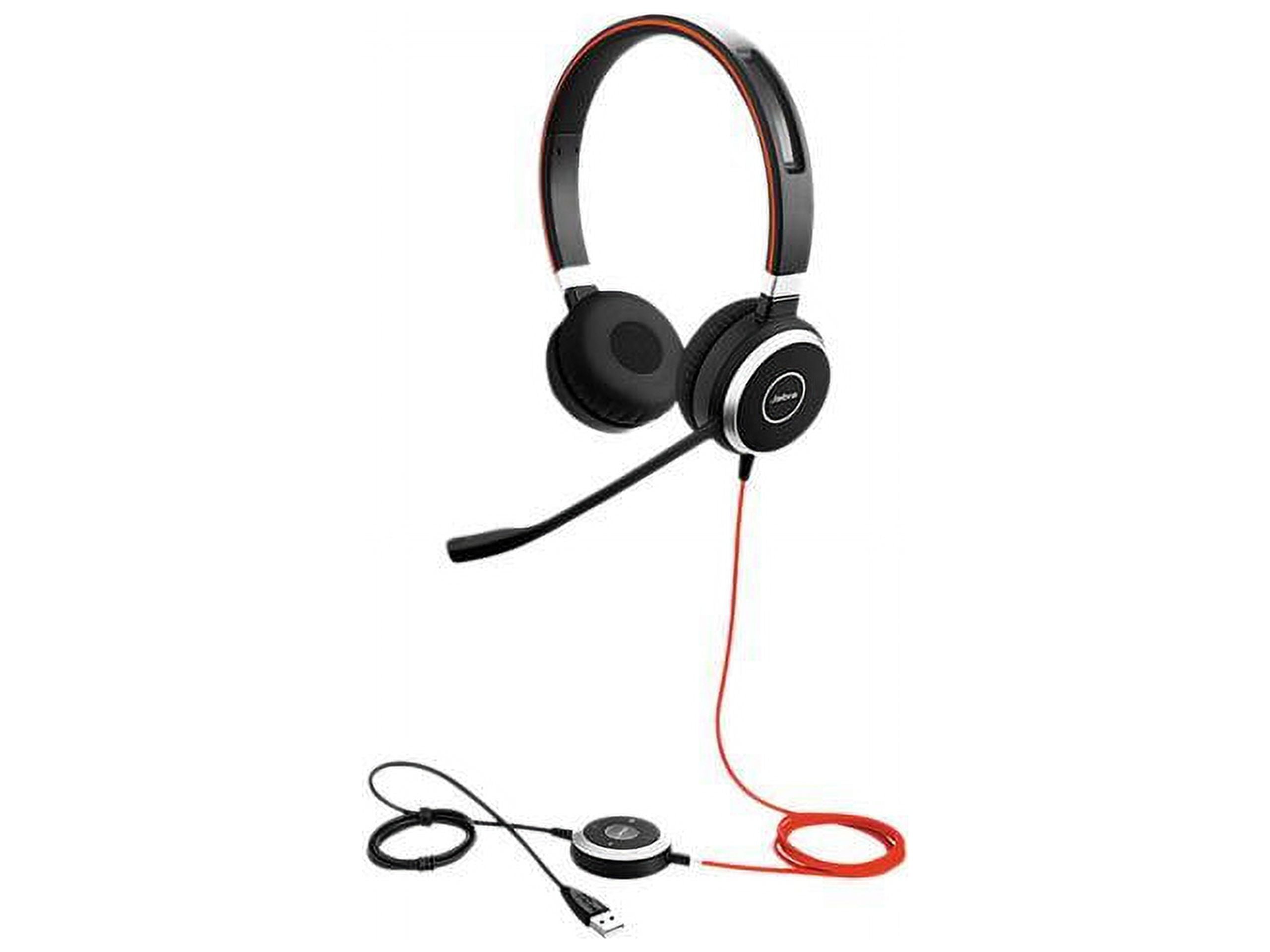 Jabra Evolve 40 MS Mono, Wired Headset with Microphone, USB
