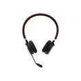 thumbnail image 1 of Jabra Evolve 65 SE MS Stereo - Headset - on-ear - Bluetooth - wireless - USB - with charging stand - Certified for Microsoft Teams - for Jabra Evolve; LINK 380a MS, 1 of 2