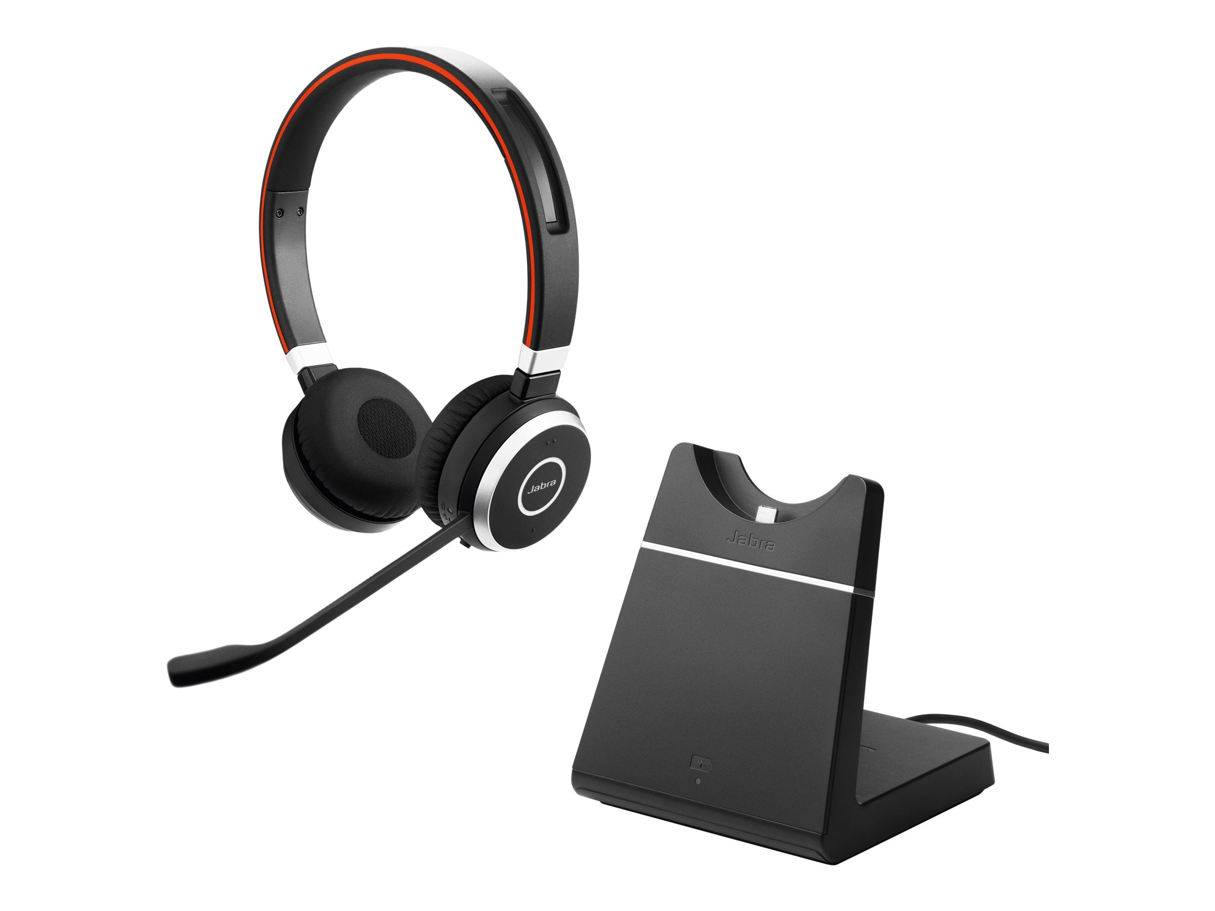 Jabra Evolve 65 UC stereo Headset on ear Bluetooth wireless NFC