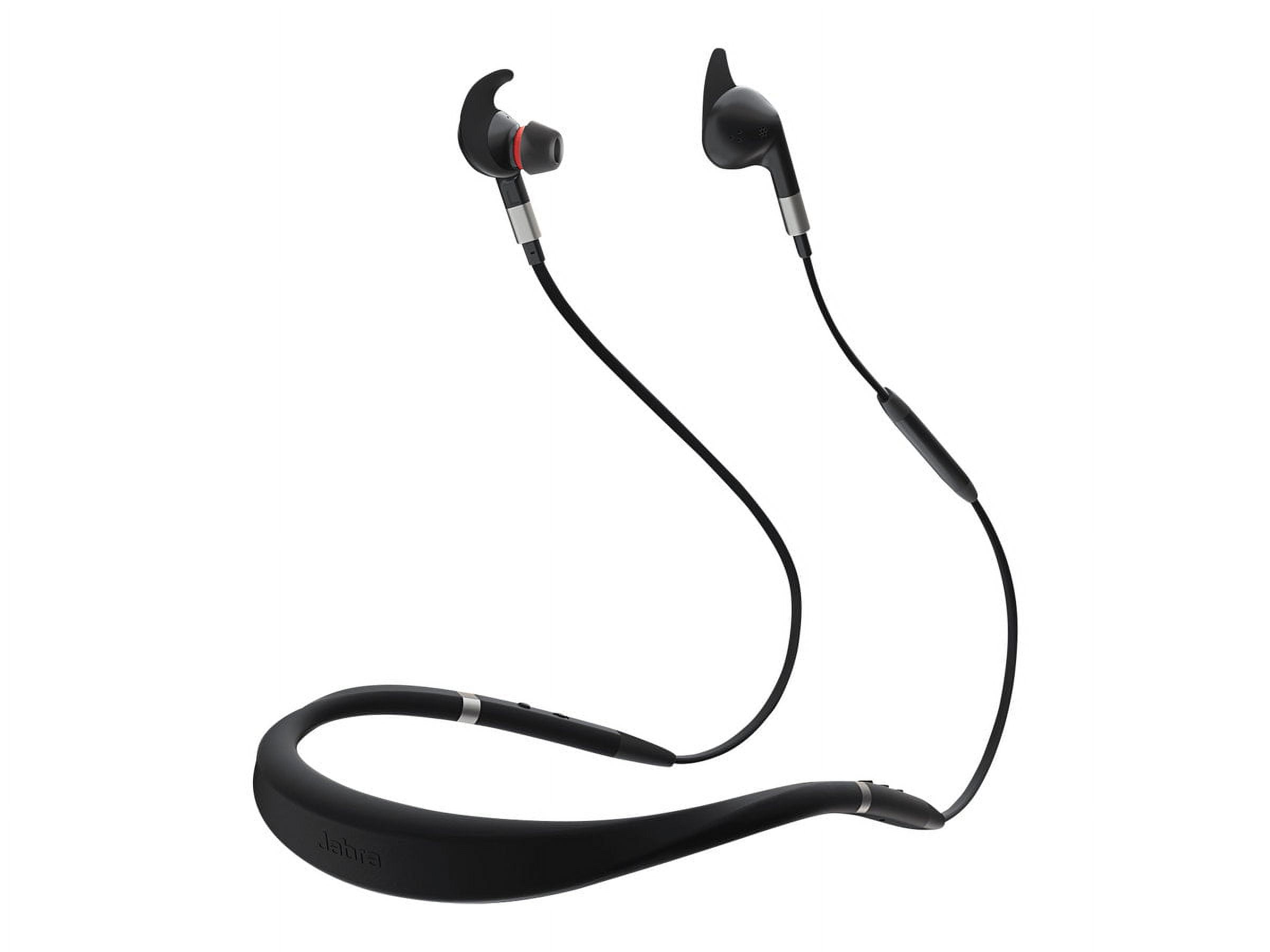 Jabra Evolve 75e MS - Earphones with mic - in-ear - behind-the