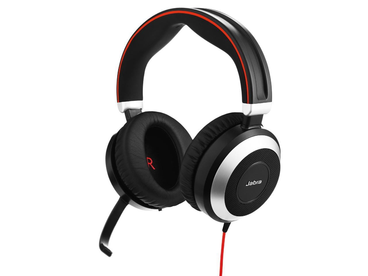 Jabra Evolve 80 MS Stereo USB C Wired Headset Music Headphones