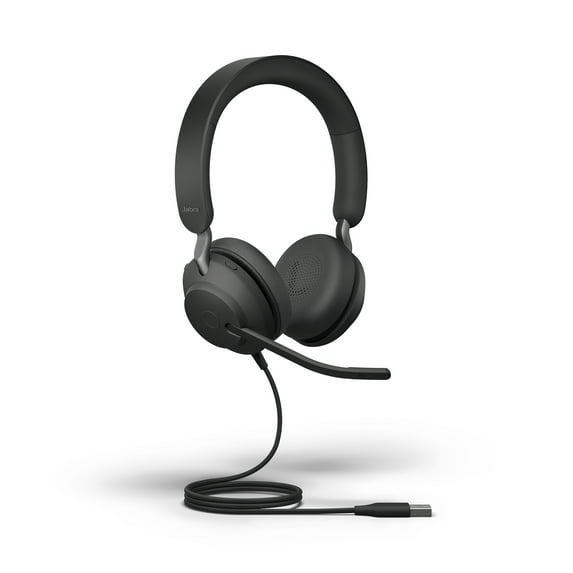 Jabra Evolve2 40 SE USB-A, MS Stereo Wired Headset