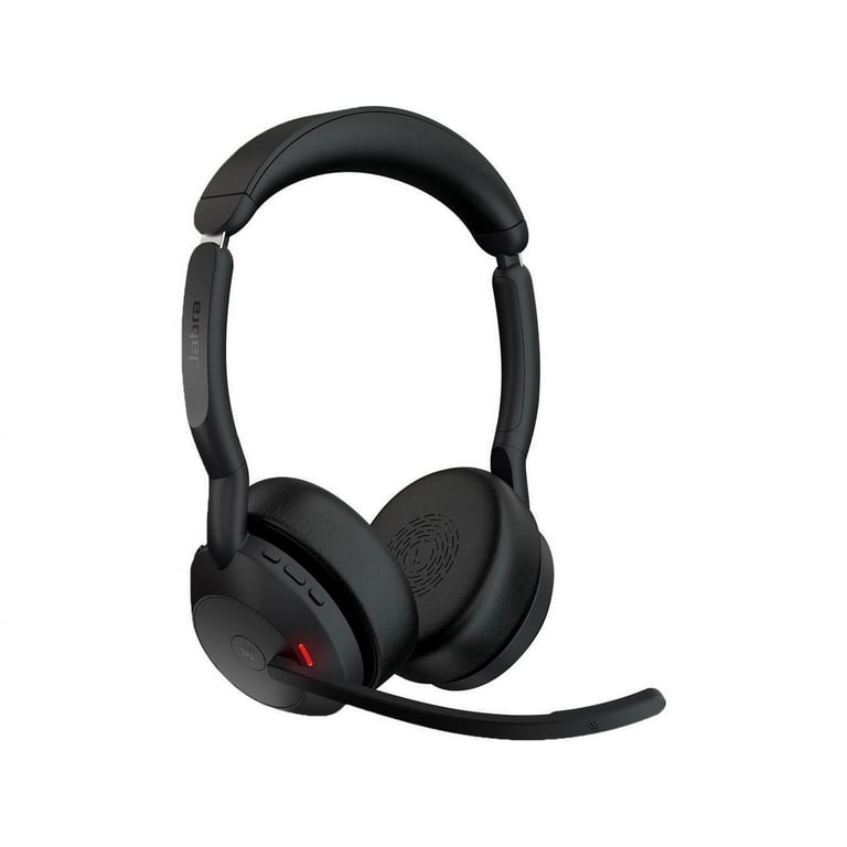 Jabra Evolve2 55 MS Stereo Noise Cancelling Wireless Headset Link380A 25599 999 999 01 Walmart