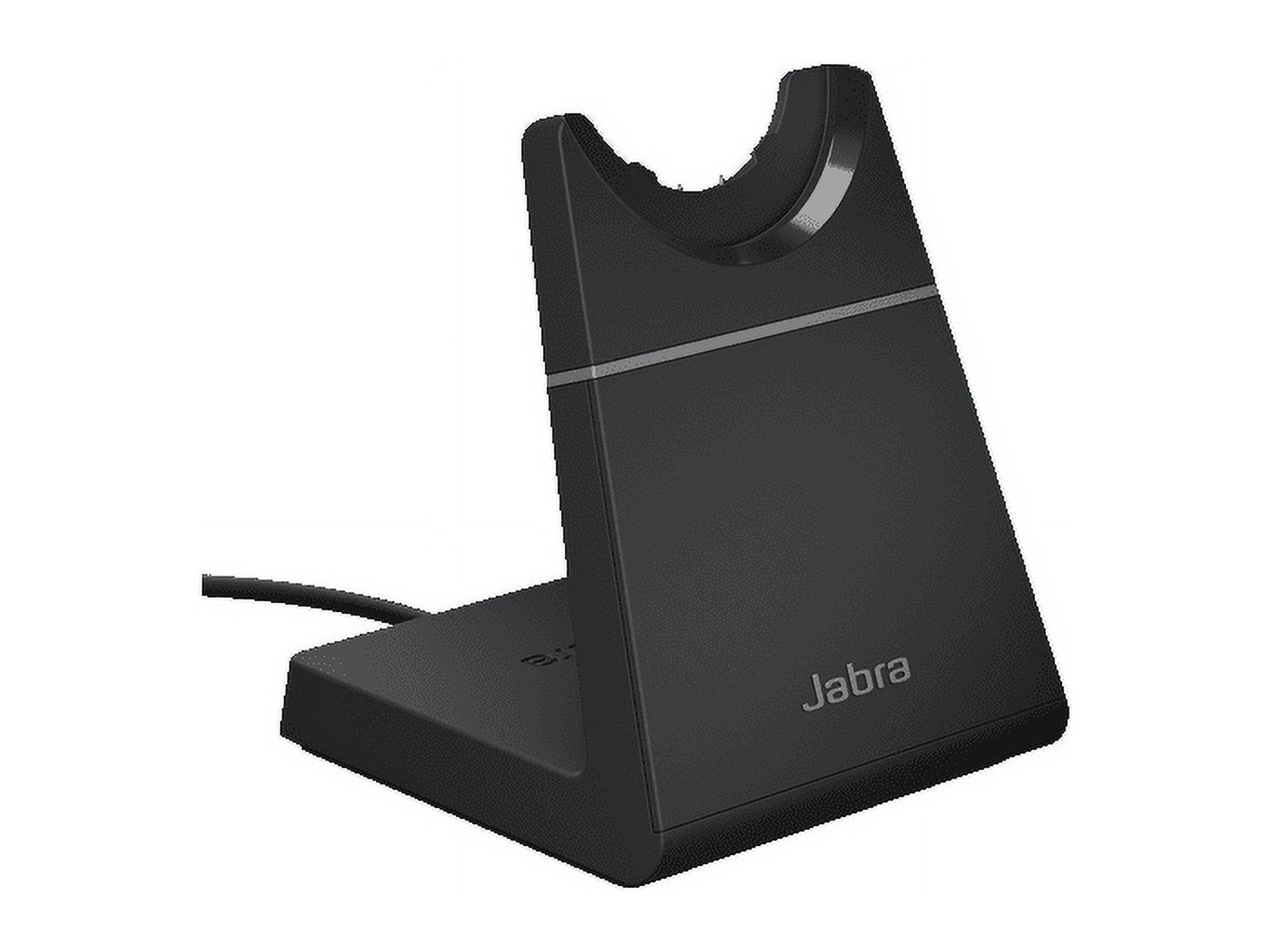 Jabra Evolve2 65 Deskstand USB-A Headset Charging Stand, Black 14207-55