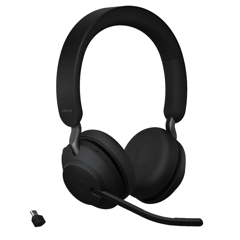 ⑧ Jabra Evolve2 65 USB-C ゲーミングヘッドフォン Jabra Evolve2 65 - USB-C UC Stereo - Black Wireless Headset