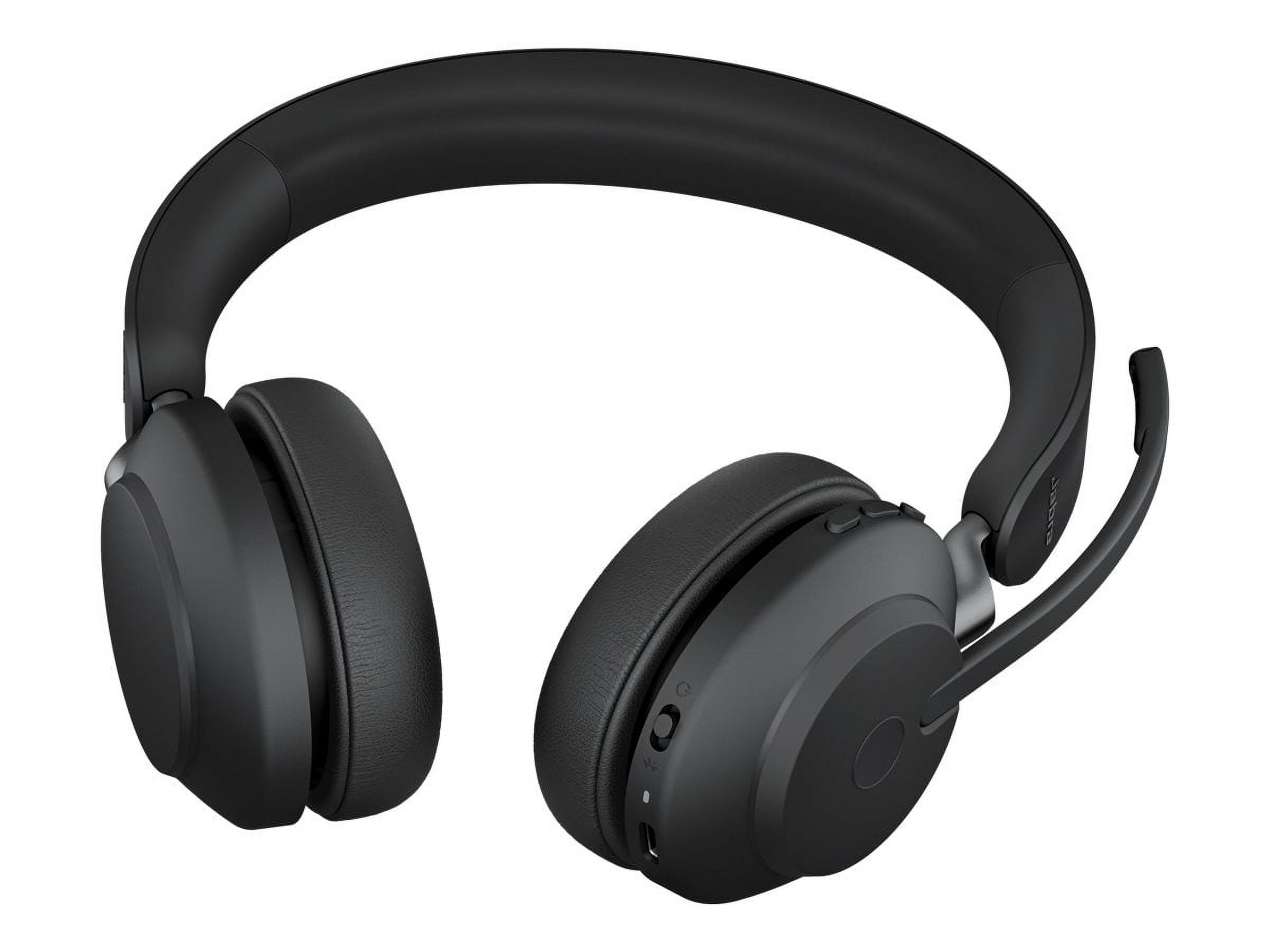Jabra Evolve2 65 Mono Wireless On-Ear Headset (Microsoft Teams, USB Type-A, Black) - image 1 of 6