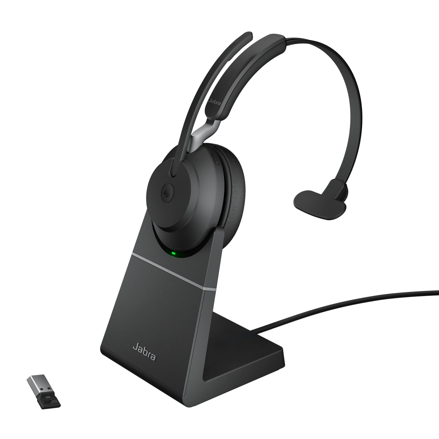 Jabra Evolve2 65 MS Stereo Wireless Headset, Black - Bluetooth