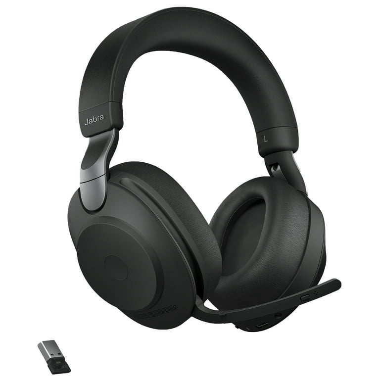 【Jabra】Evolve2 85 USB-Type-A Jabra Evolve2 85 Enhanced UC Wireless Headphones, Link380a, Stereo