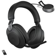 Jabra Evolve2 85 - USB-A UC Stereo Stand - Black Wireless Headset / Music Headphones Black