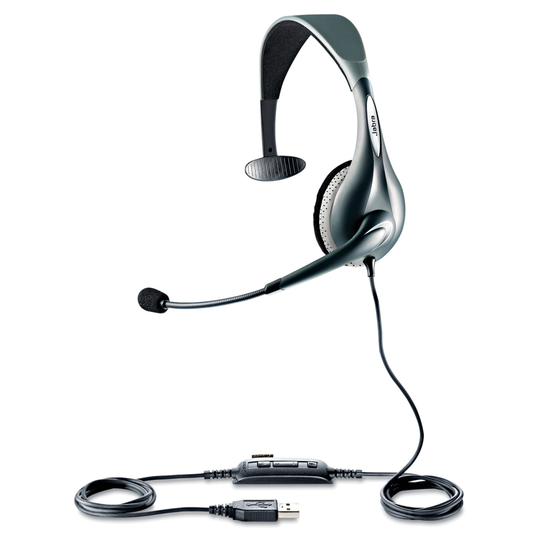 Jabra UC Voice 150 Monaural Over-the-Head Corded Headset