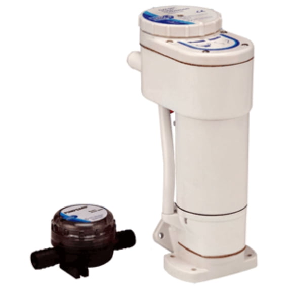12" Jabsco Toilet Conversion Kit Manual to Electric 12-Volt