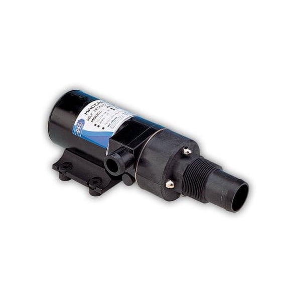 Jabsco 18590-2094 Macerator Pump Self Priming Run Dry Protection Waste Evacuation 24 Volts DC Black