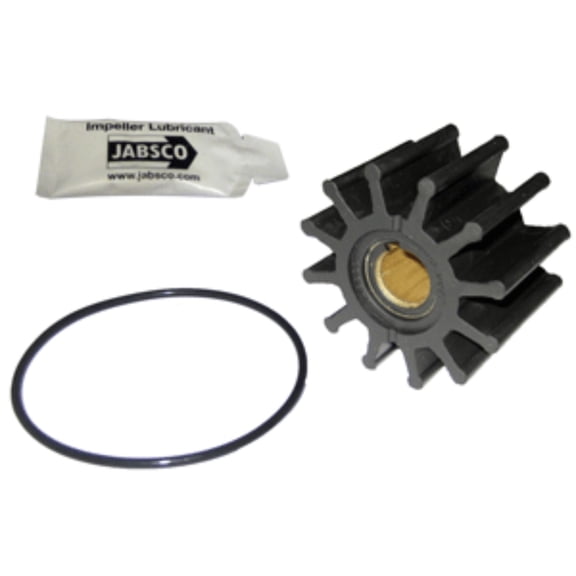 7" JABSCO Black Neoprene 12 Blade Impeller Kit
