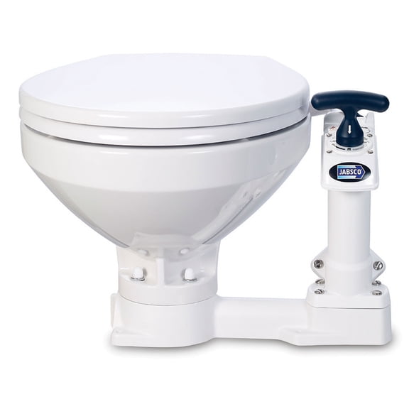 20" Jabsco Manual Marine Toilet Compact Bowl