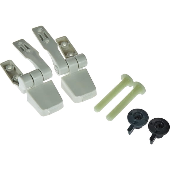 Jabsco 29098-1000, Hinge Set for Wood Assembly Head Seat, Compact