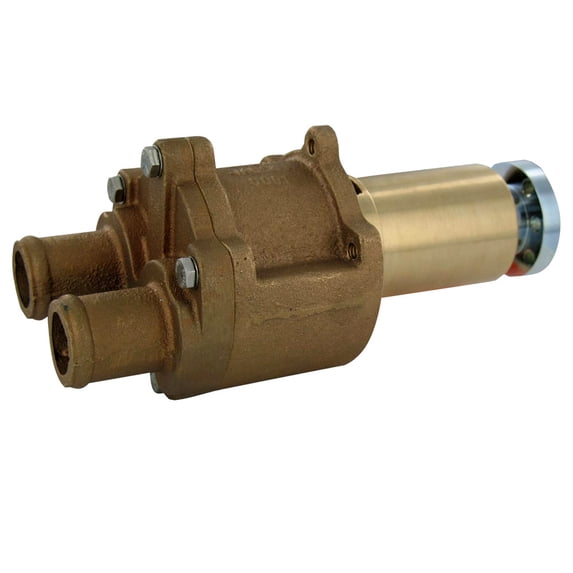 10" Metallic Brown and Gray Jabsco Engine Cooling Pump Bracket Mount 1-1/4-Inch Pump