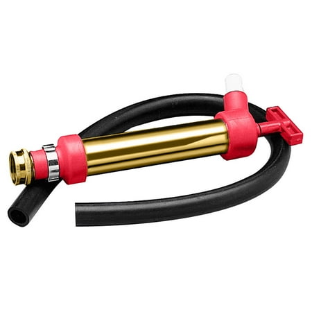 Jabsco Engine Oil Drain Hand Pump, 1 GPM Output, Brass, 1.5 lb