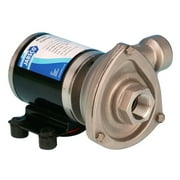 11 Black and Metallic Beige Outdoor Marine Jabsco Low-Pressure Cyclone Centrifugal Pump 24V