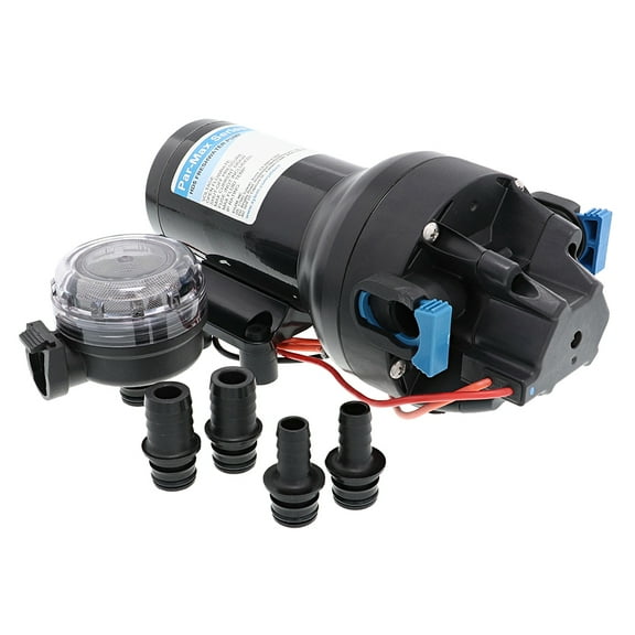 Jabsco P501J118S3A Par-Max Heavy Duty Water System Pump, 12V, 5GPM