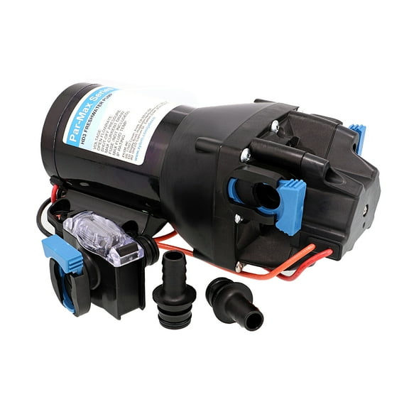 Jabsco Par-Max Heavy Duty Water System Pump, 12V, 3GPM