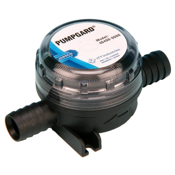 Jabsco Pumpgard In-Line Strainer 3 By 4" Barb (Low Profile)