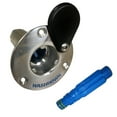 thumbnail image 1 of Jabsco Stainless Steel Quick-Release Hose Deck Mount Fitting & Hose Adapter, 1 of 2