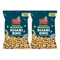 thumbnail image 1 of Jabsons - Salted Roasted Peanuts, KHARI SING Bharuchi (2 Pack, 400g each), Vacuum Pack, Skinless, 1 of 2