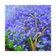thumbnail image 1 of Jacaranda Tree Reflection - Canvas, 1 of 10