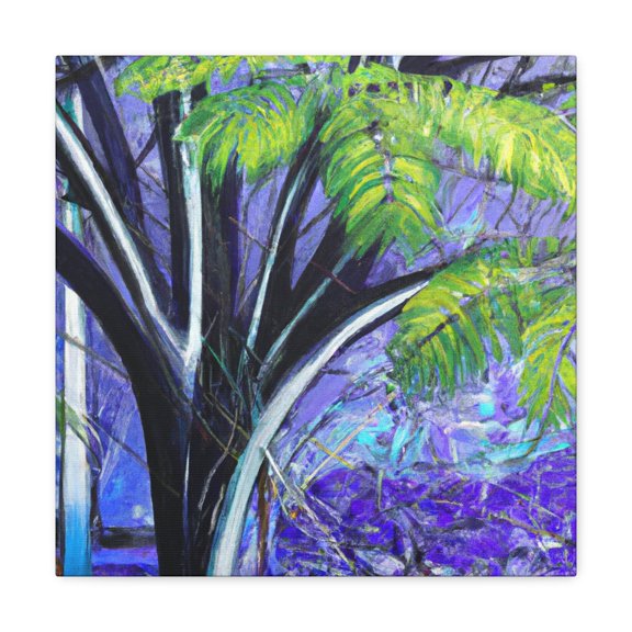 "Jacaranda in Bloom" - Canvas