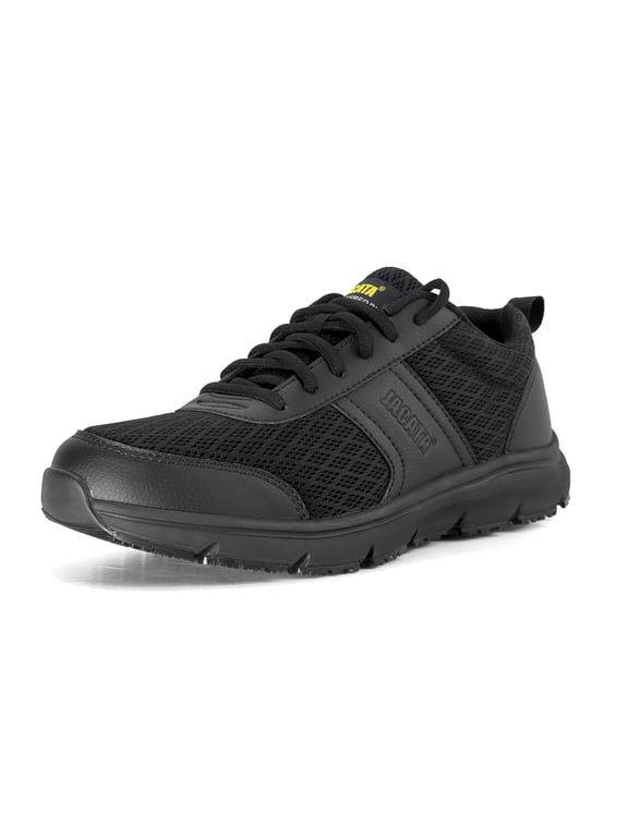 Non Slip Work Shoes for Men Food Service Arch Support Chef Slip Resistant Shoes (Mesh Size 5)