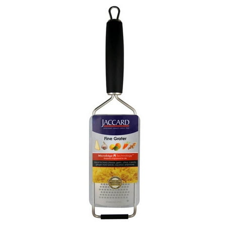 Jaccard MicroEdge Stainless Steel Fine Paddle Grater with Cover | 201201GF