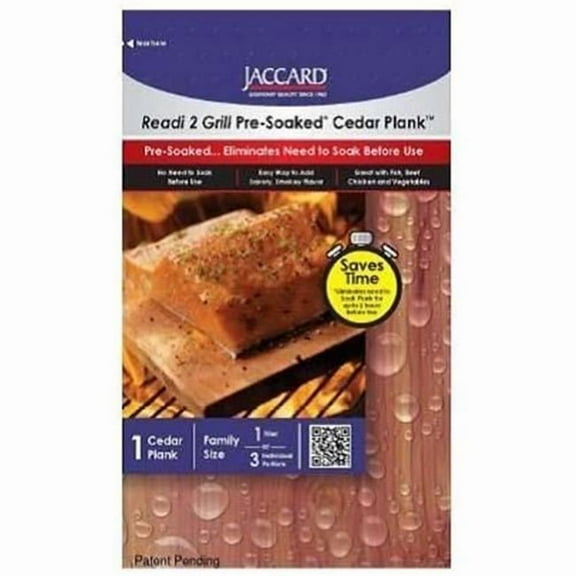 Jaccard Ready 2 Grill Cedar Planks Large - Per 1
