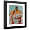 thumbnail image 1 of Jacek Malczewski 13x18 Black Modern Framed Museum Art Print Titled - Portrait of Leon Wyczołkowski (circa 1895), 1 of 5