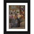 thumbnail image 1 of Jacek Malczewski 14x18 Black Ornate Wood Framed Double Matted Museum Art Print Titled - Helena, Artist's Sister, Indoors (1926), 1 of 5