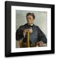 thumbnail image 1 of Jacek Malczewski 15x18 Black Modern Framed Museum Art Print Titled - Portrait of Priest Henryk Radomiński (ca.1870 - After 1925) (1895), 1 of 5