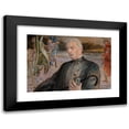 thumbnail image 1 of Jacek Malczewski 18x14 Black Modern Framed Museum Art Print Titled - Portrait of the Reverend Jan Jasiak (1925), 1 of 5