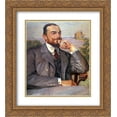 thumbnail image 1 of Jacek Malczewski 2x Matted 20x24 Gold Ornate Framed Art Print 'Louis?Zelenski', 1 of 2