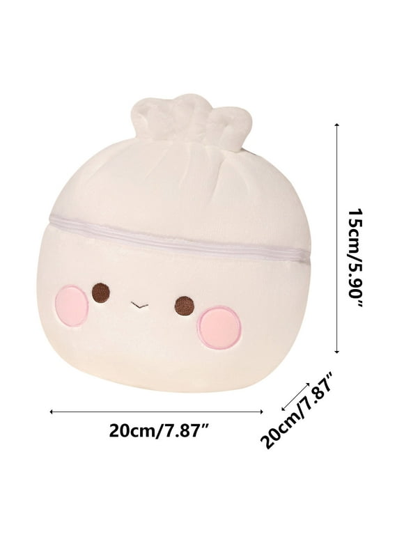 Jacenvly 2024 Cute And Dragon Year Little Dragon Bun Doll Plush Doll Dragon Bag Doll Together Is A Steamed Bun Open A Surprise(13.7in) Birthday Gifts for Women Clearance Items for Women
