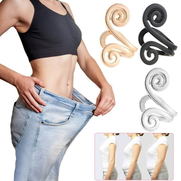 Jacenvly 2024 Earrings For Women Trendy Personalized Fashion Ear Clips Without Pierced Ear Studs Acupressure Slimming Earrings Diamond Earrings Black