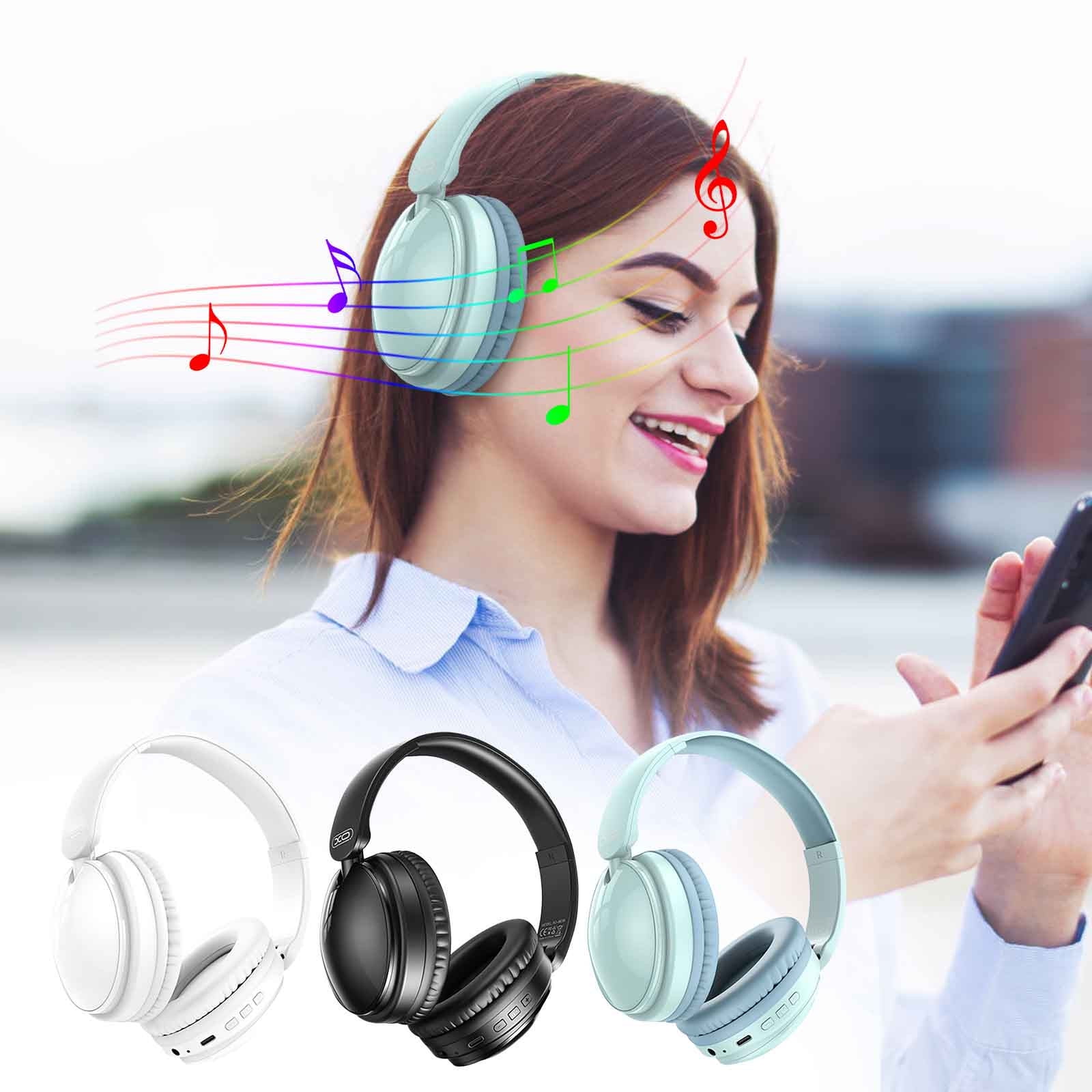 Jacenvly 2024 New Bluetooth Headphones Clearance New Type Of Headworn Wireless Bluetooth 9492